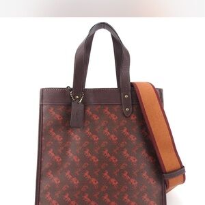 Coach Horse & Carriage Field Tote